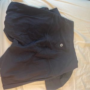 black leggings size 2 lululemon